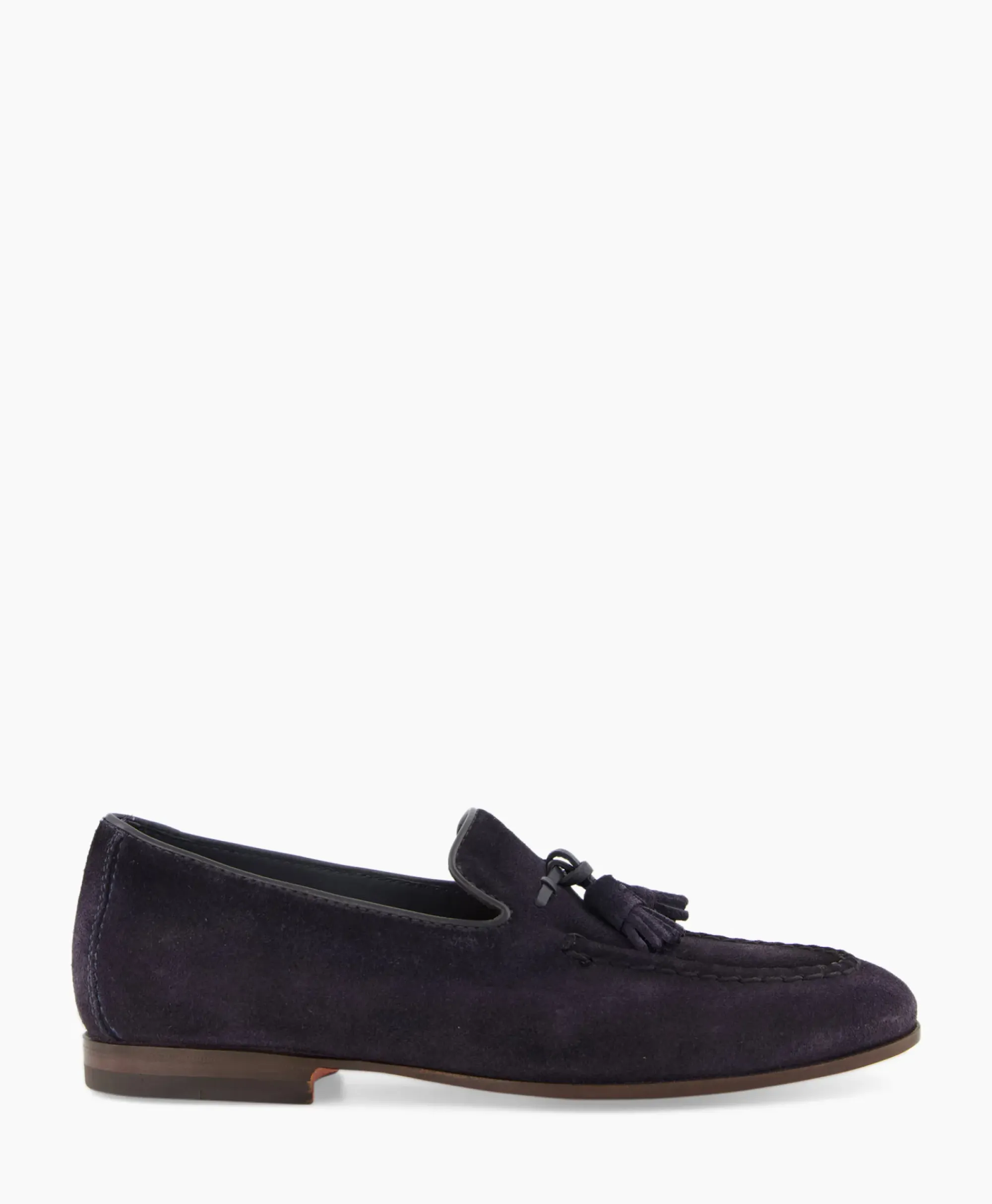 Instappers^Santoni Loafer Doodling-Rvr Donker Blauw
