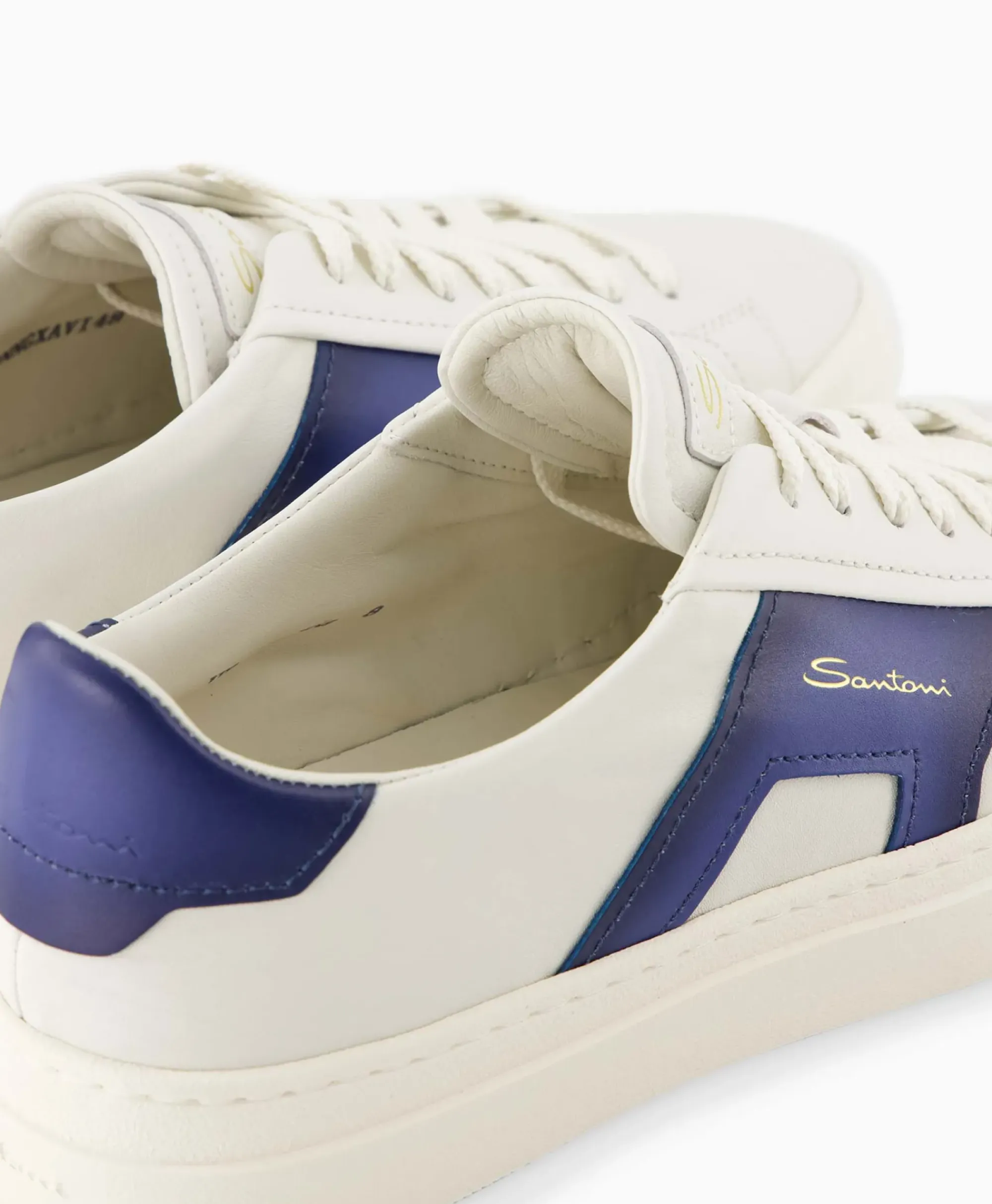 Sneakers^Santoni Sneaker Dbs2-Xavi48 Wit