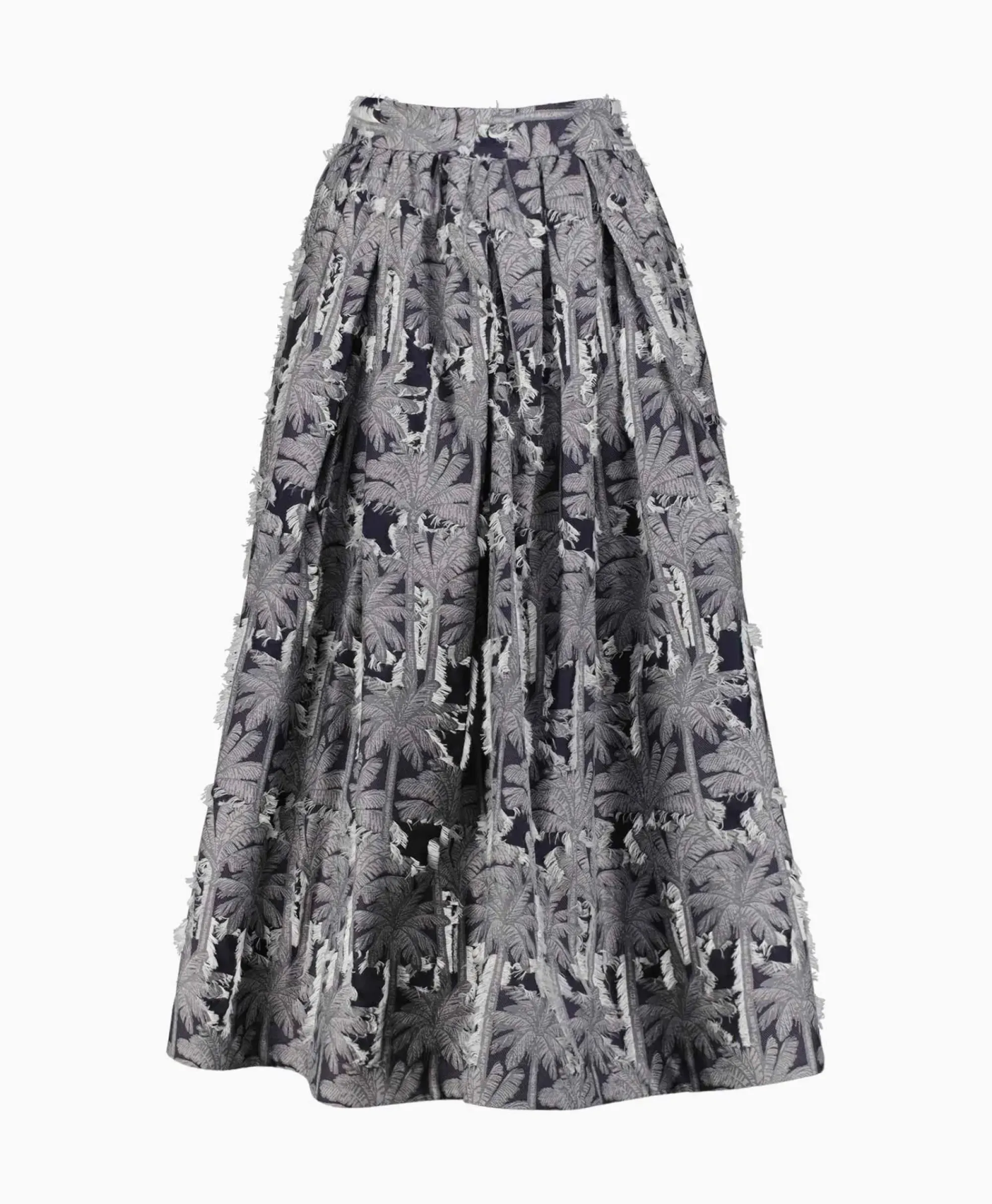 Rokken^Sara Roka Midi Rok Divonne Grijs