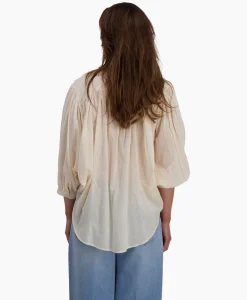 Blouses^Sea Me Happy Blouse Balloon Beige