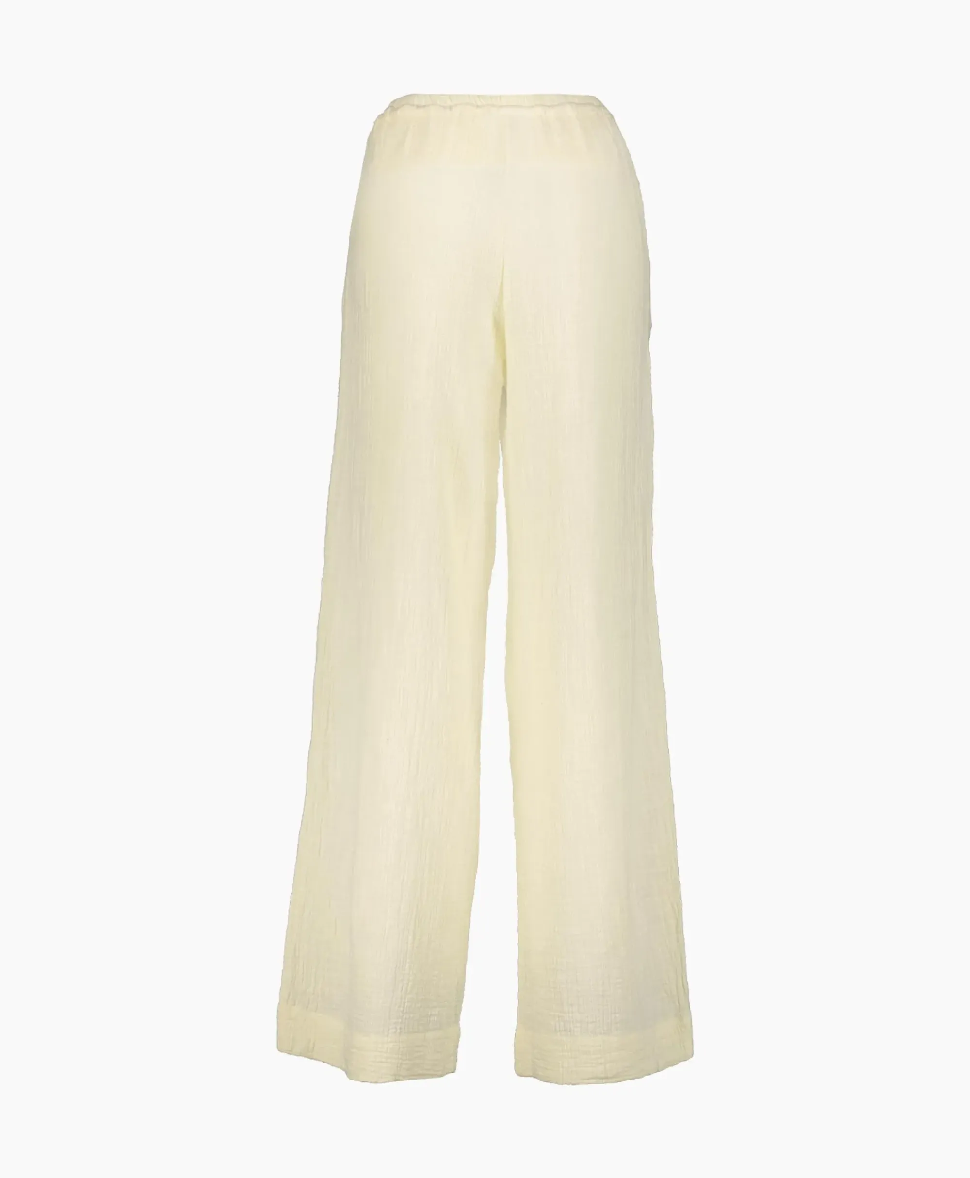 Broeken^Sea Me Happy Pantalon Riley Bamboo Licht Geel