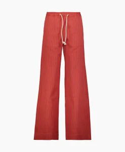 Broeken^Sea Me Happy Pantalon Riley Woven Donker Rood