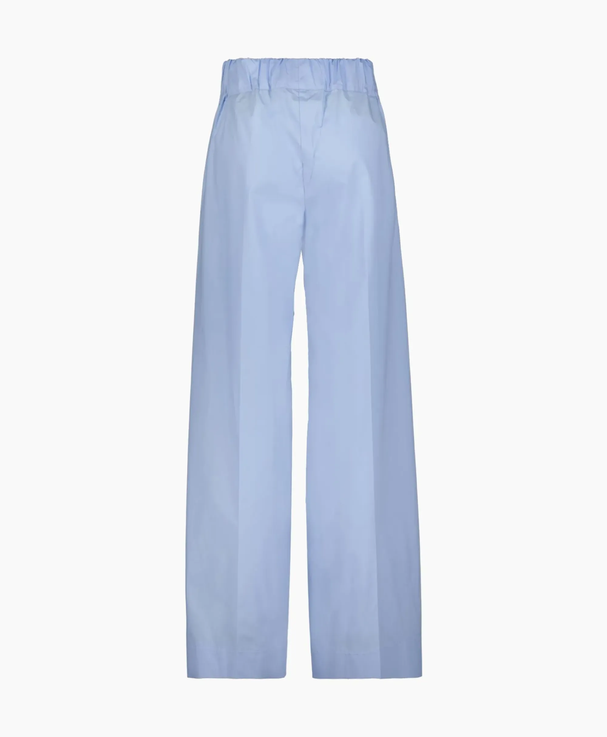 Broeken^Sea Me Happy Pantalon Super Woody Poplin Licht Blauw
