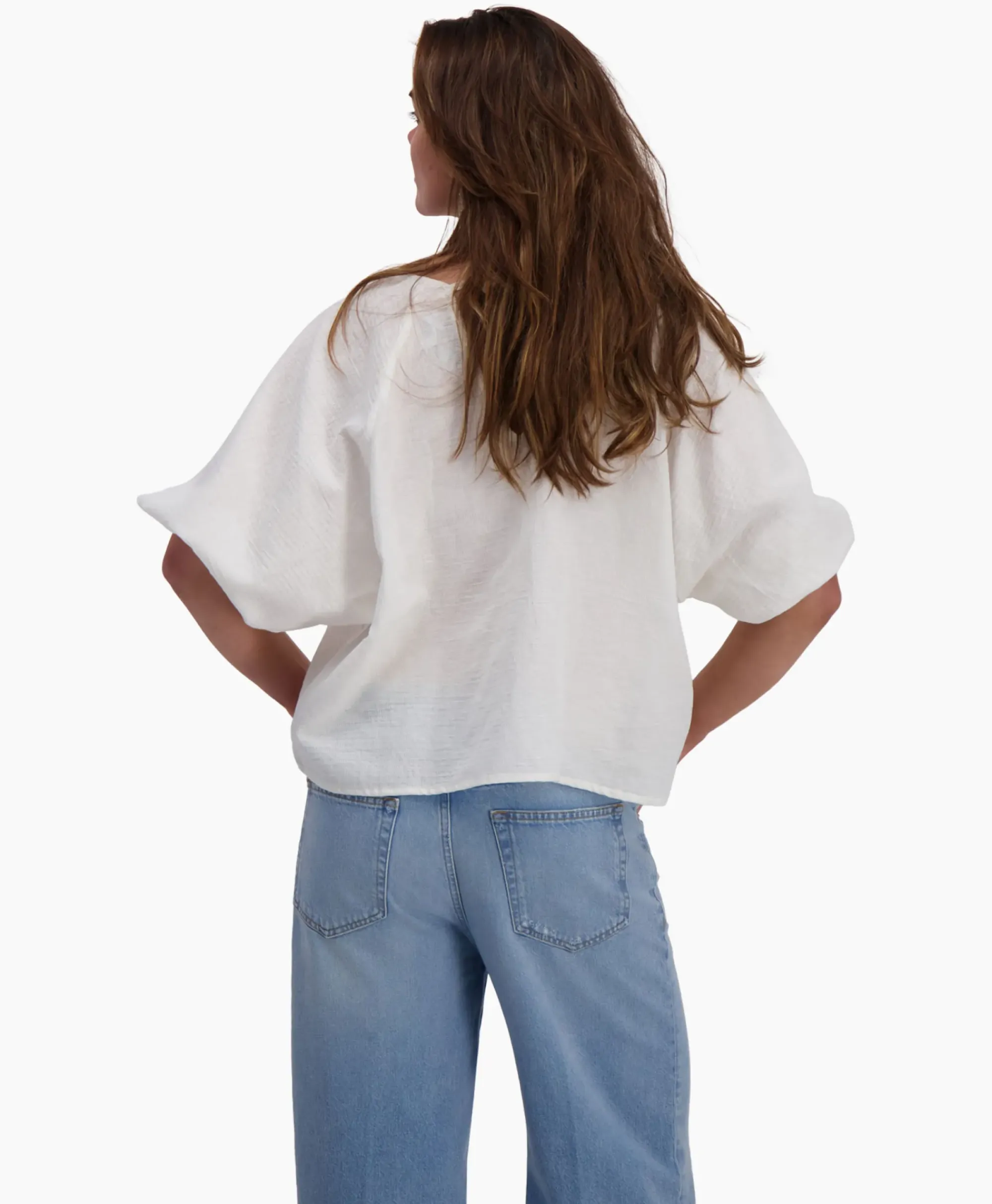 T-Shirts & Tops^Sea Me Happy Top Hapiti Six Senses Off White