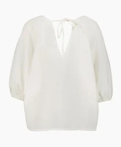 T-Shirts & Tops^Sea Me Happy Top Hapiti Six Senses Off White