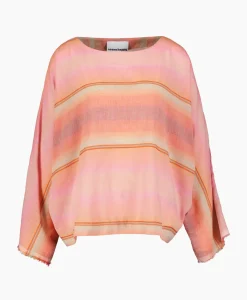 T-Shirts & Tops^Sea Me Happy Top Moorea Multicolour Oranje