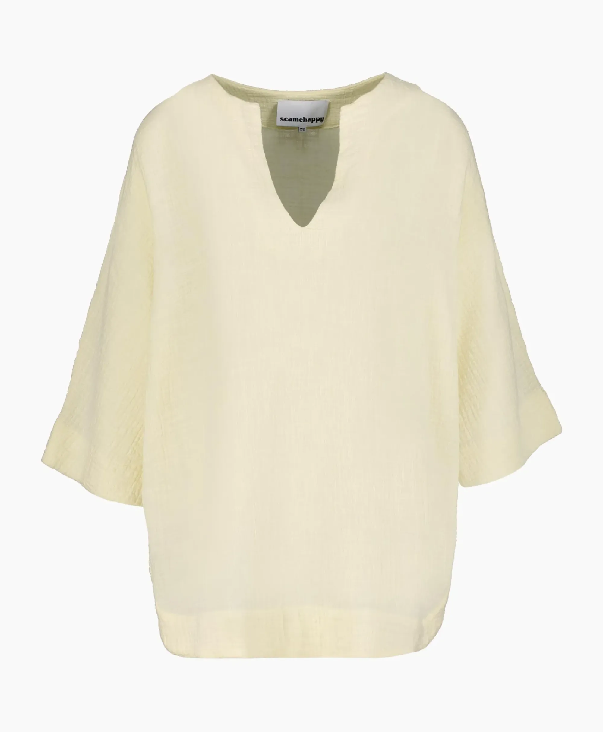 T-Shirts & Tops^Sea Me Happy Top Myla Licht Geel