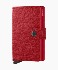 Portemonnees^Secrid Portemonnee Miniwallet Crisple Rood