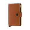 Portemonnees^Secrid Portemonnee Miniwallet Perforated Bruin