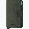 Portemonnees^Secrid Portemonnee Miniwallet Twist Groen
