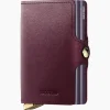 Portemonnees^Secrid Portemonnee Premium Twinwallet Dusk Rood