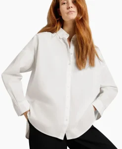 Blouses^Selected Femme Blouse Dina-Sanni Ls Shirt Noos Wit