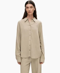Blouses^Selected Femme Blouse Viva Ls Shirt Noos Licht Grijs