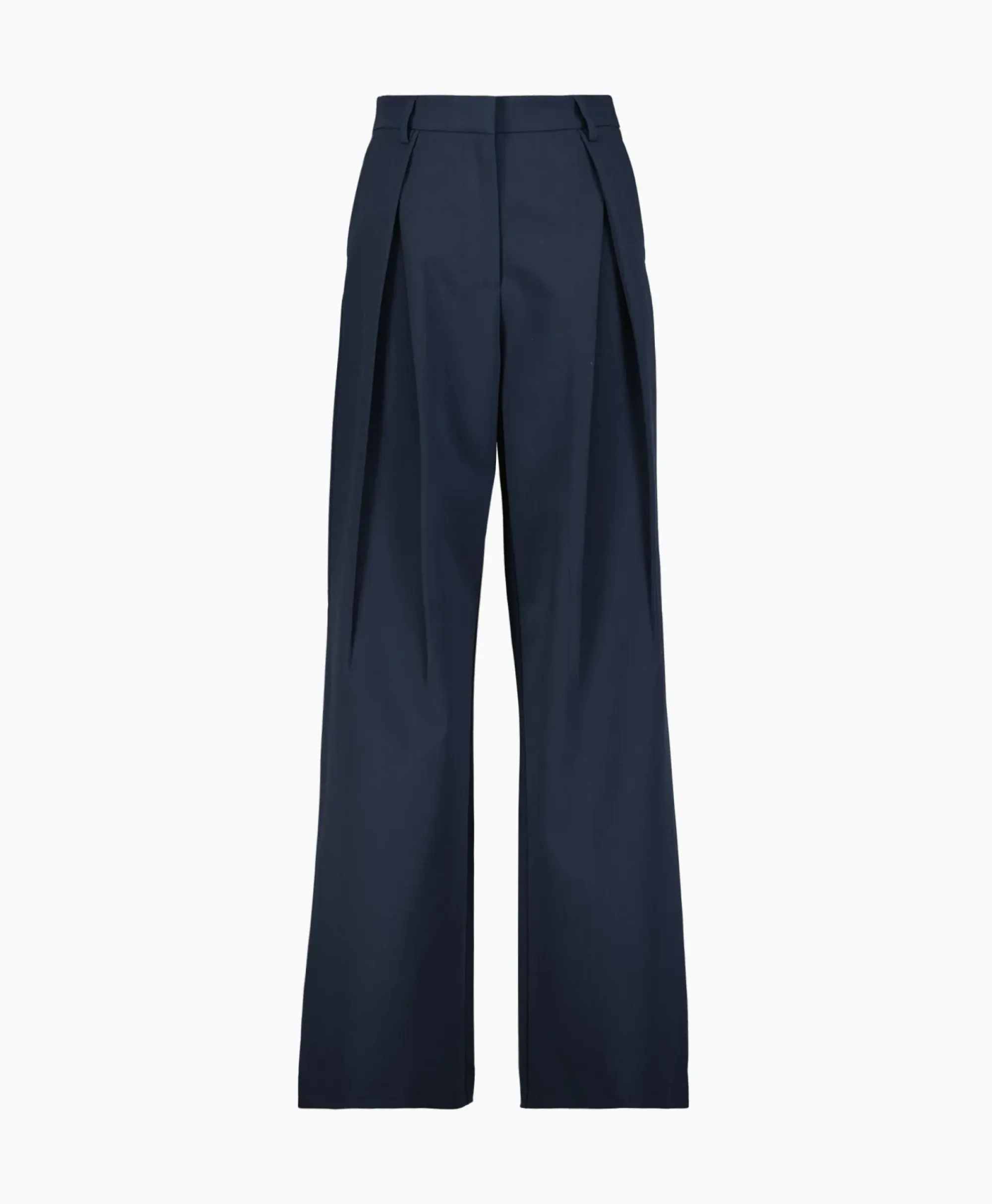 Broeken^Selected Femme Pantalon Blake Hw Pant Ex Donker Blauw