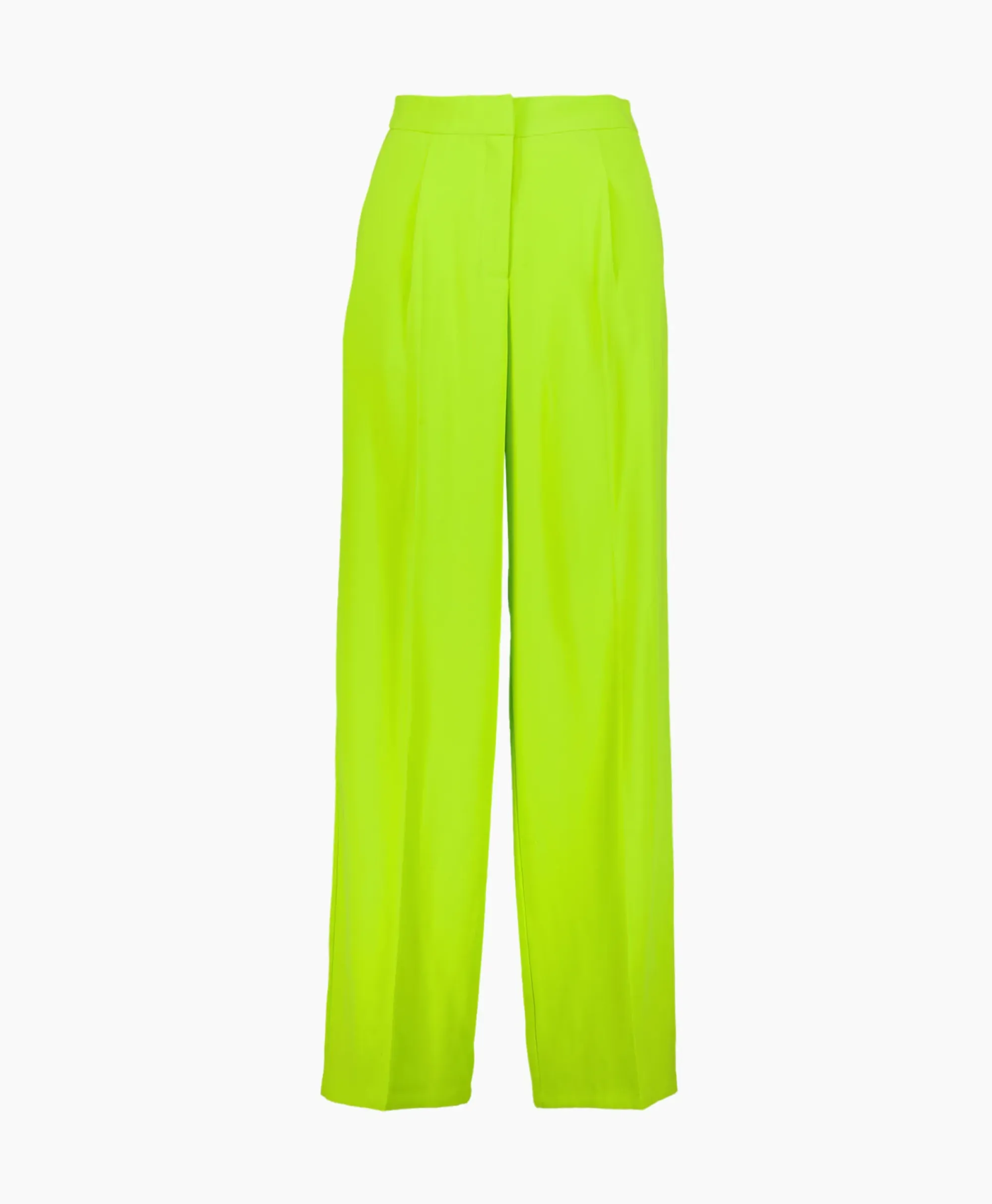 Broeken^Selected Femme Pantalon Tinni Mw Wide Pant N Noos Groen