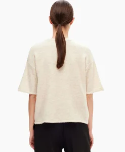 Truien^Selected Femme Pullover Maline-Liliana 2/4 Knit O-Neck N Beige