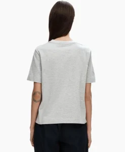T-Shirts & Tops^Selected Femme T-Shirt Essential Ssboxy Tee Noos Licht Grijs