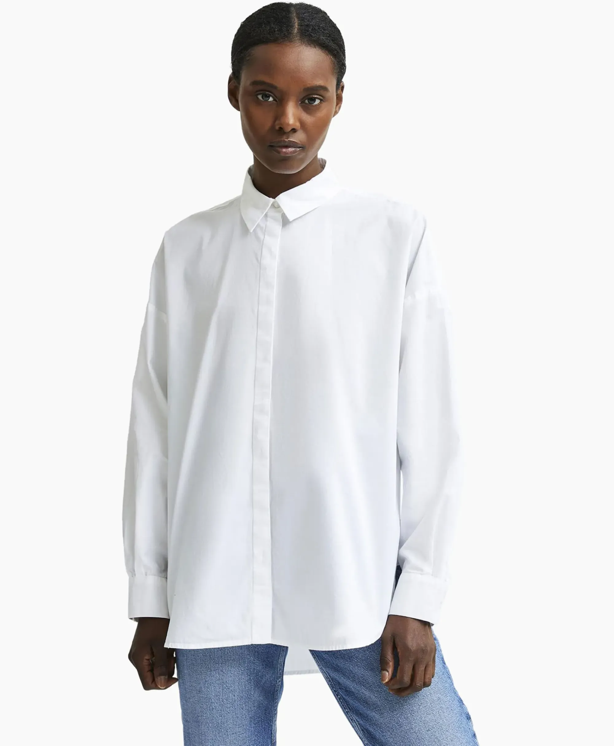 Blouses^Selected Femme Blouse Hema Ls Shirt B Noos Wit