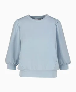 Truien^Selected Femme Sweater Tenny 3/4 Sweat Top Noos Blauw
