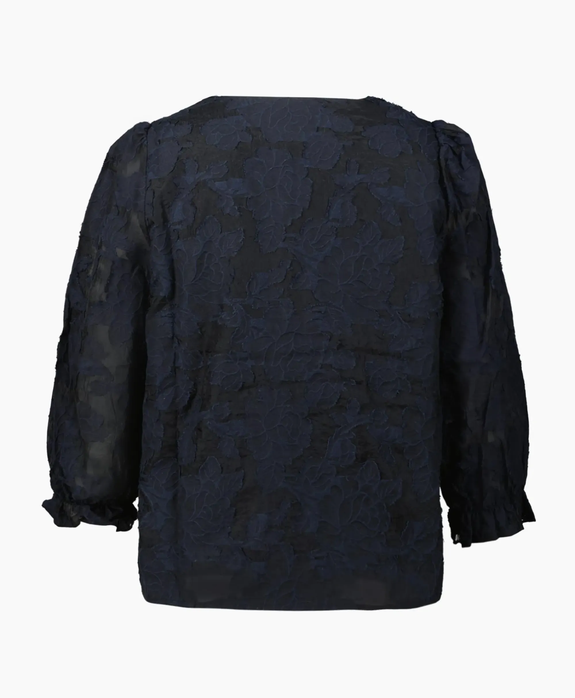 T-Shirts & Tops^Selected Femme Top Cathi-Sadie 3/4 Ff Donker Blauw