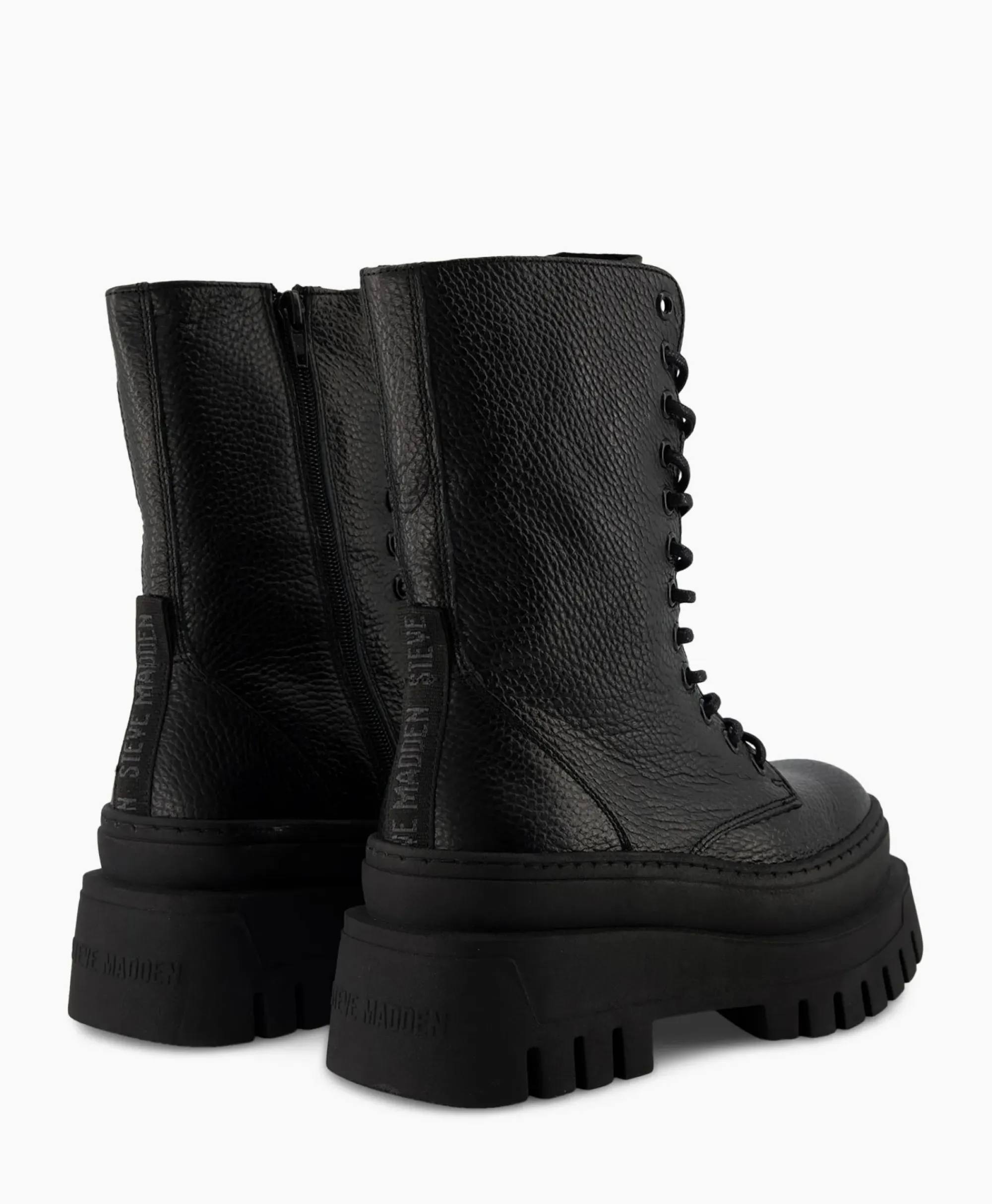Laarzen^Steve Madden Enkellaars Coast Zwart