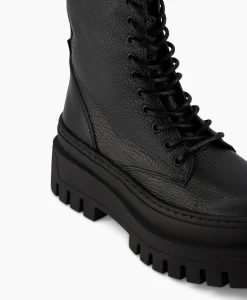 Laarzen^Steve Madden Enkellaars Coast Zwart