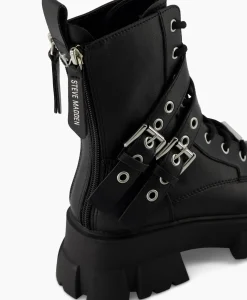 Laarzen^Steve Madden Enkellaars Traction Zwart