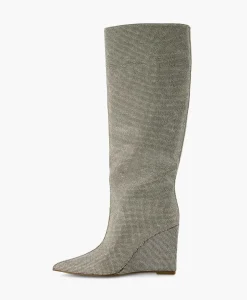 Laarzen^Steve Madden Lange Laars Showout R Zilver
