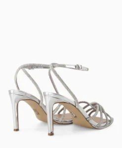 Sandalen^Steve Madden Sandaal Met Hak Kailyn-R Zilver