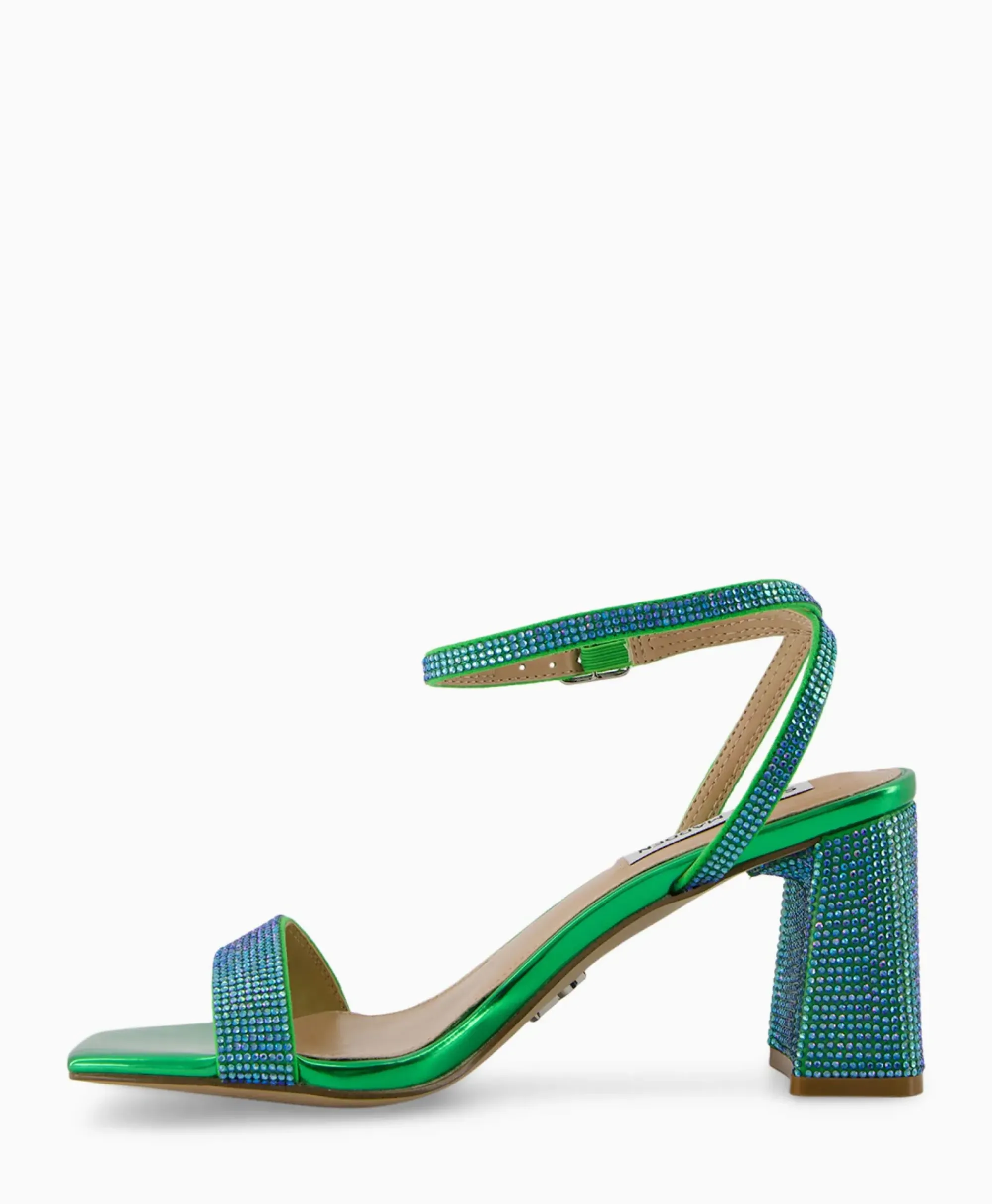 Sandalen^Steve Madden Sandaal Met Hak Luxe-R Blauw