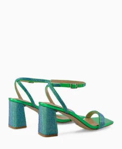 Sandalen^Steve Madden Sandaal Met Hak Luxe-R Blauw