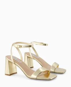 Sandalen^Steve Madden Sandaal Met Hak Luxe Goud