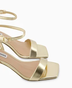 Sandalen^Steve Madden Sandaal Met Hak Luxe Goud