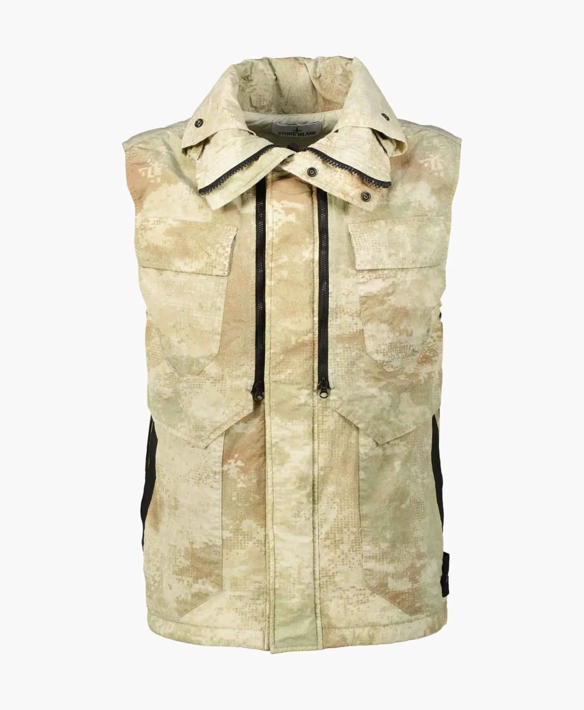 Jassen^Stone Island Bodywarmer G06E1 Groen