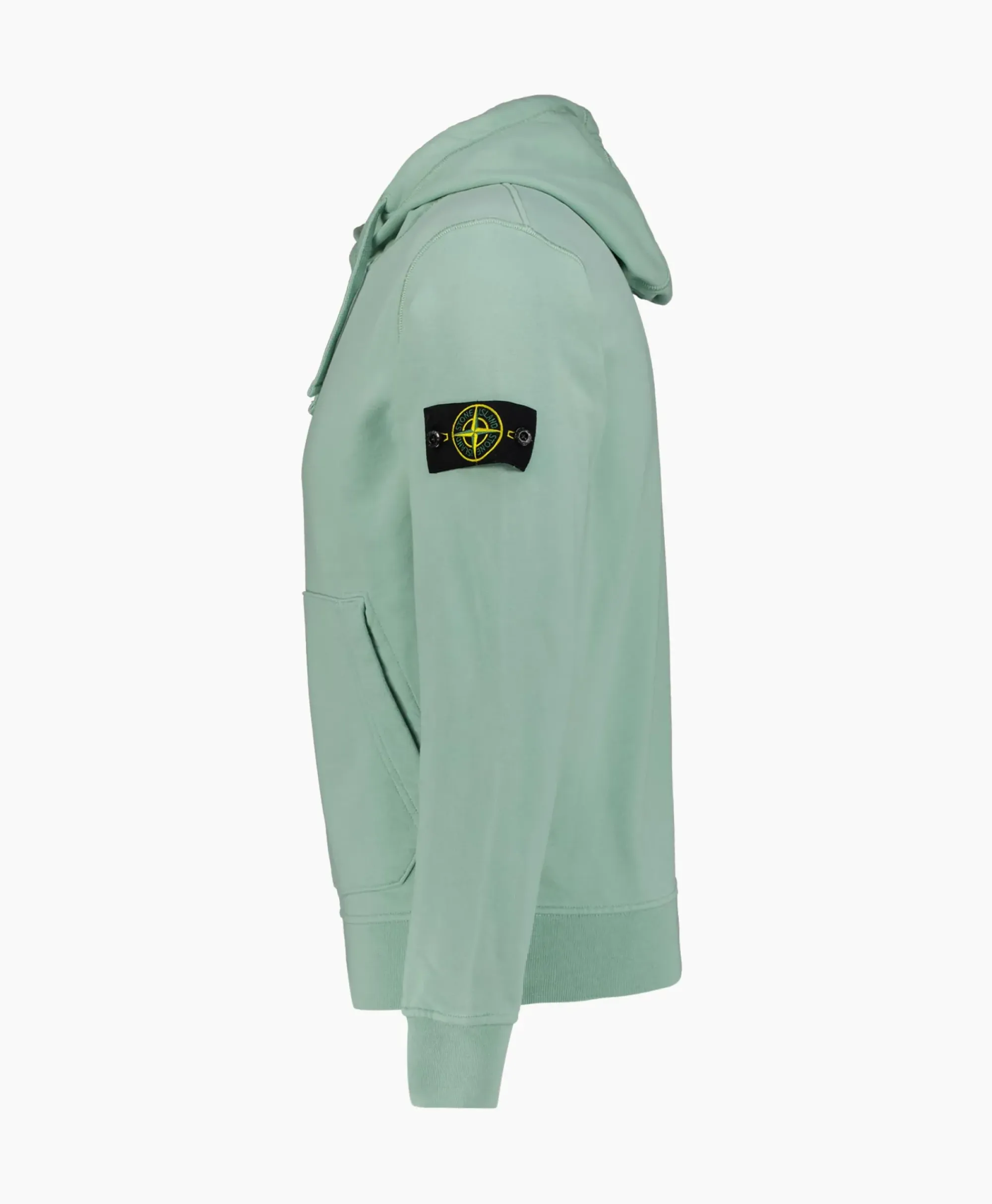 Truien^Stone Island Hoodie 64151 Licht Groen