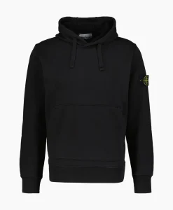 Truien^Stone Island Hoodie 64151 Zwart