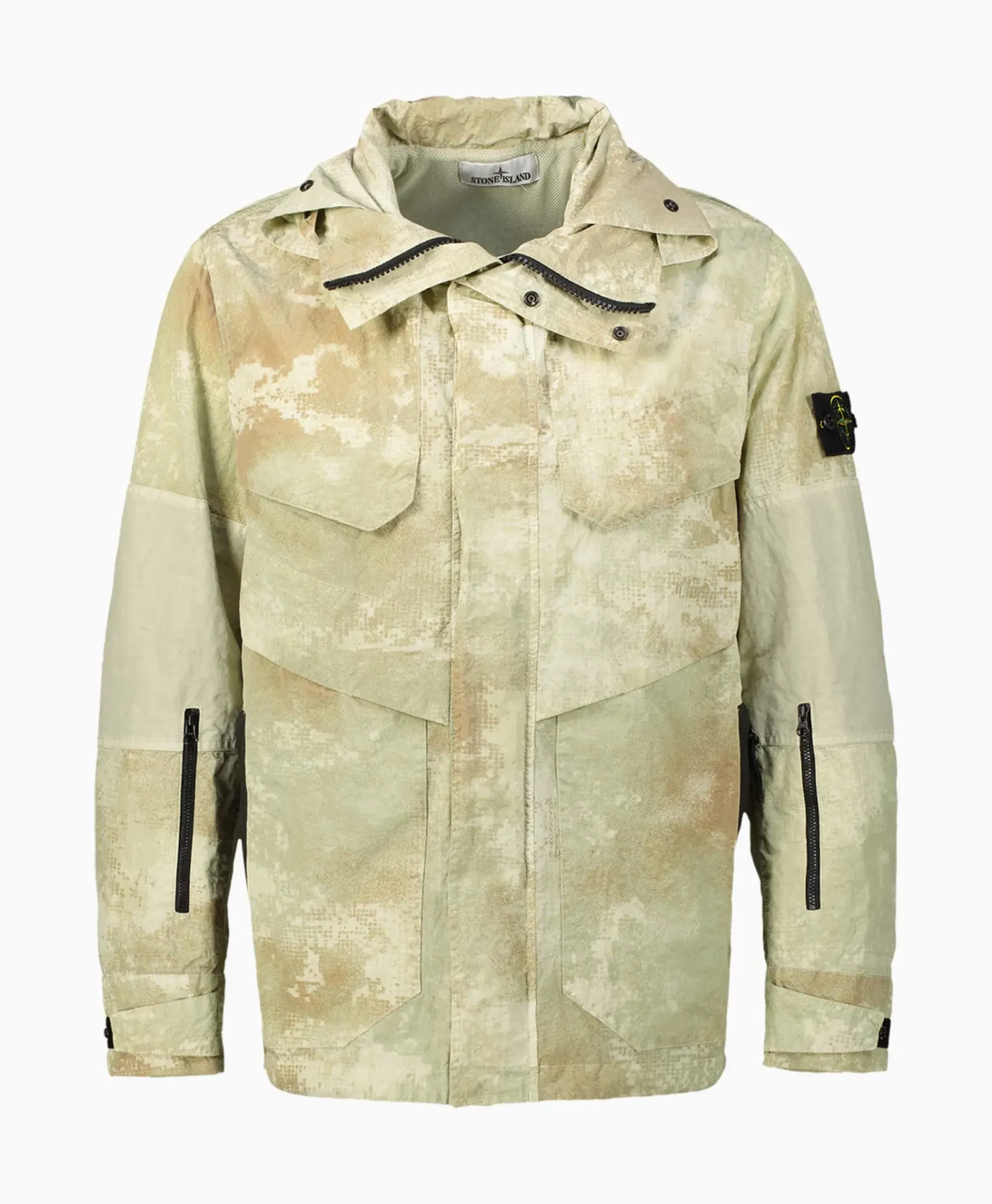 Jassen^Stone Island Jack 438E1 Groen