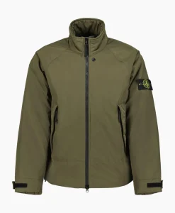 Jassen^Stone Island Jack 41926 Groen