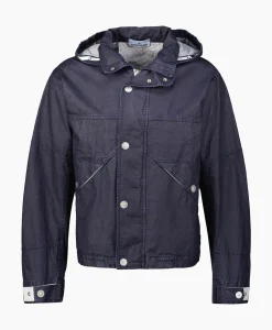 Jassen^Stone Island Jack 418X1 Donker Blauw