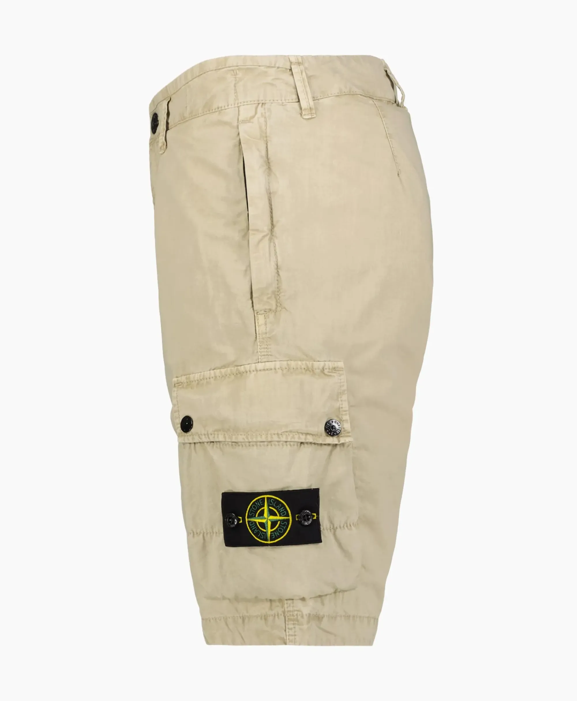 Broeken^Stone Island Korte Broek L11Wa Beige