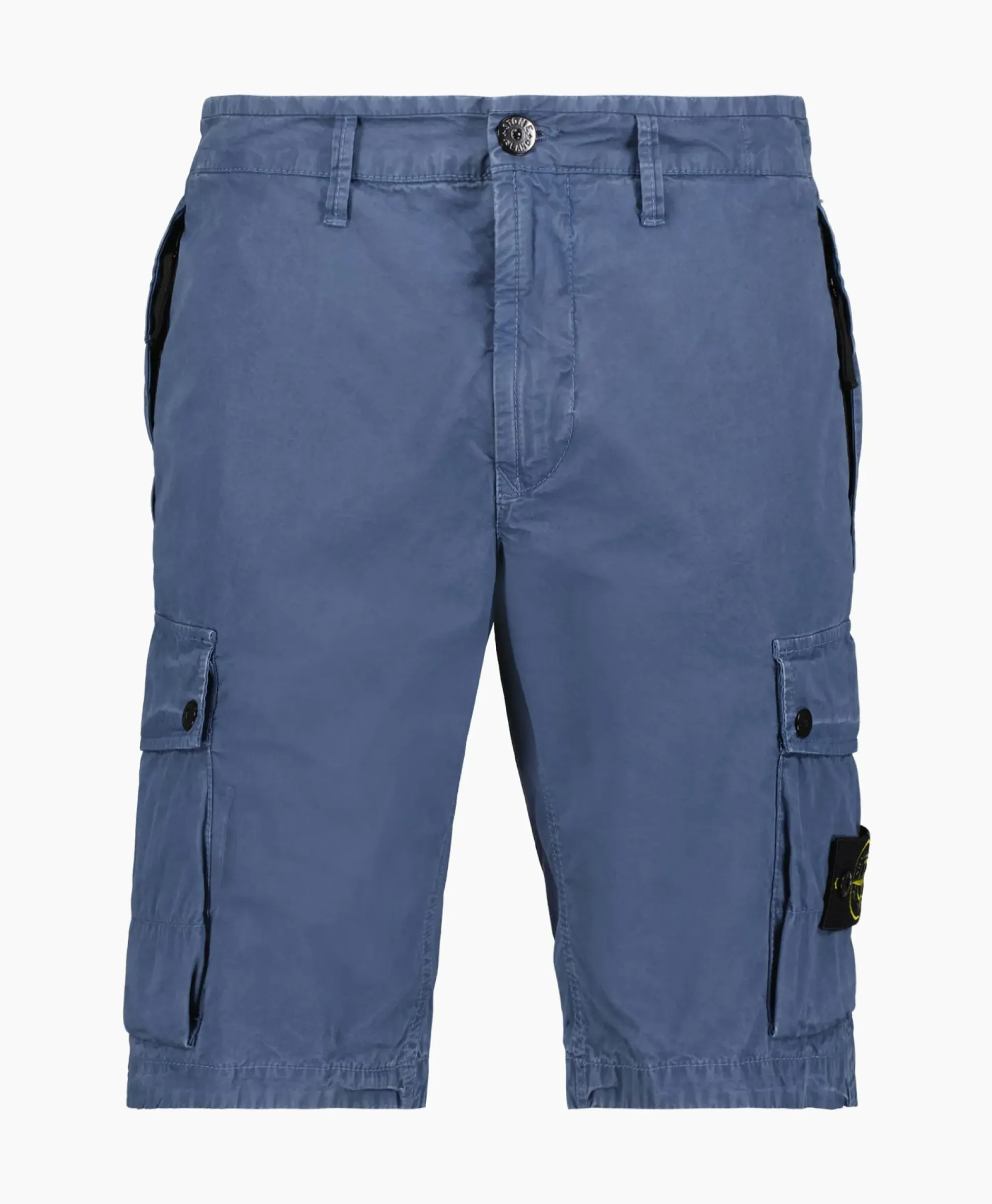 Broeken^Stone Island Korte Broek L11Wa Donker Blauw