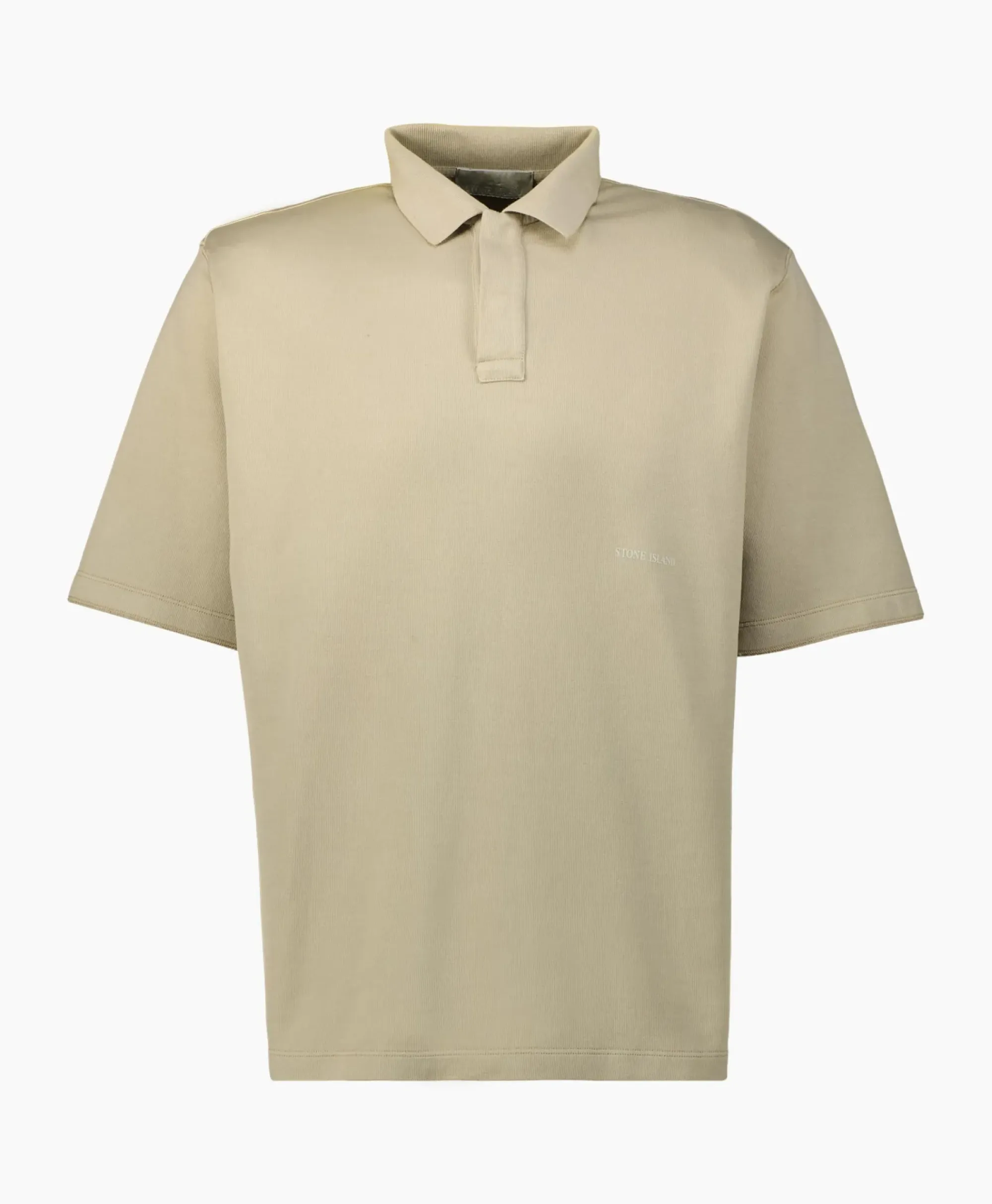 Polo's^Stone Island Polo 216F3 Ghost Piece Beige
