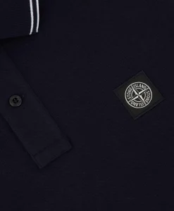 Polo's^Stone Island Polo 2Sc18 Blauw