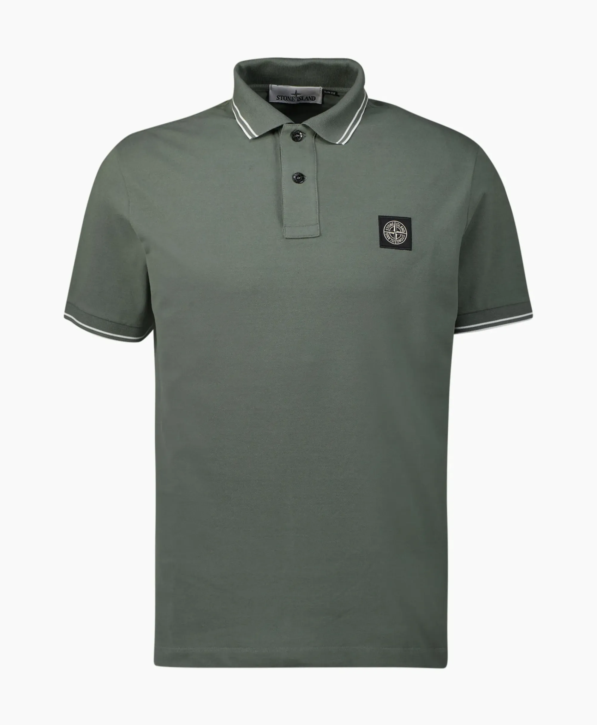 Polo's^Stone Island Polo 2Sc18 Bruin