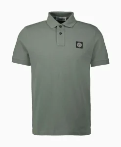 Polo's^Stone Island Polo 2Sc17 Bruin
