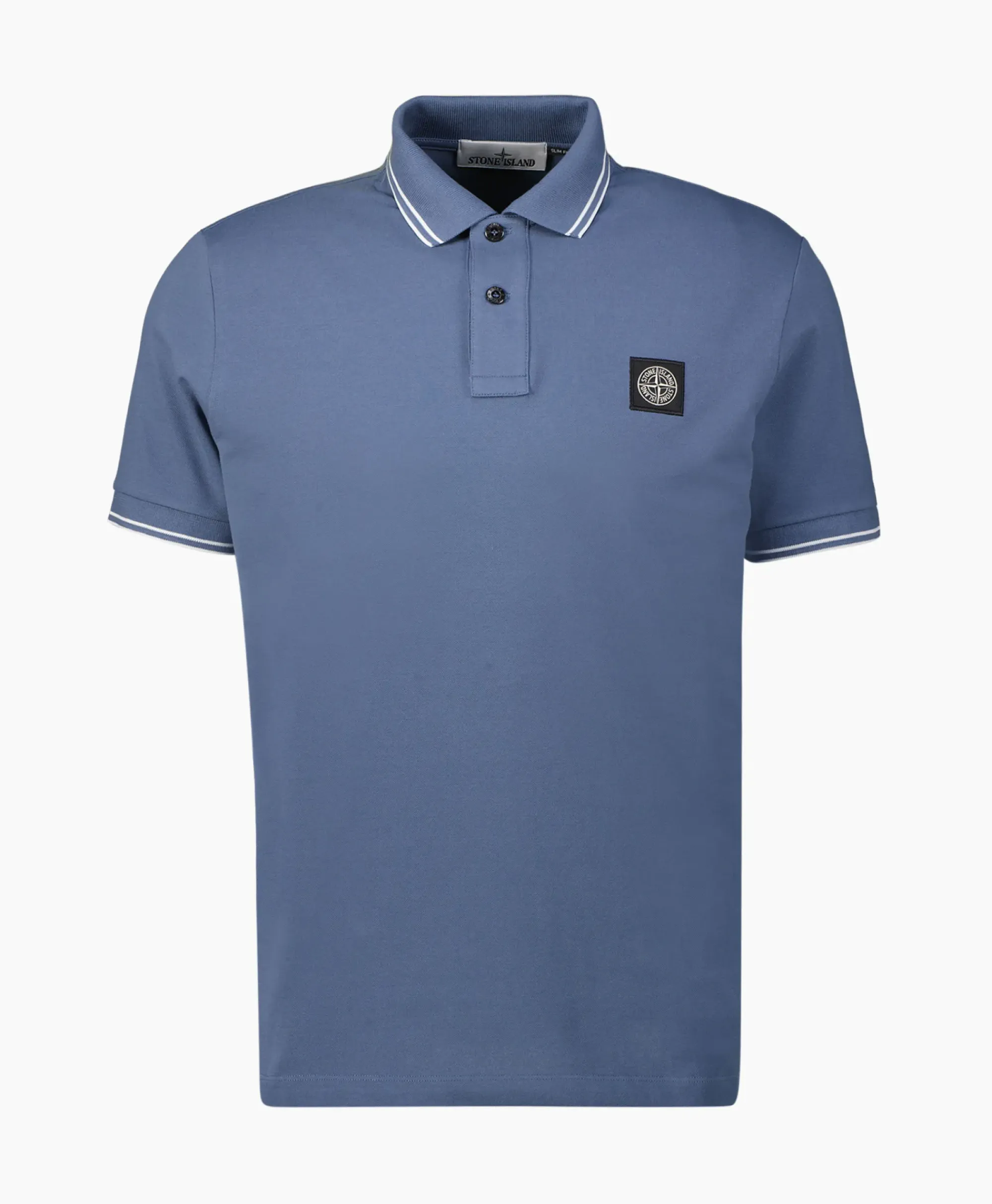 Polo's^Stone Island Polo 2Sc18 Donker Blauw