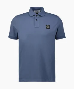 Polo's^Stone Island Polo 2Sc17 Donker Blauw