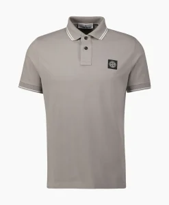 Polo's^Stone Island Polo 2Sc18 Grijs