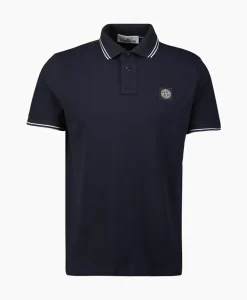 Polo's^Stone Island Polo 2Sc18 Midden Blauw