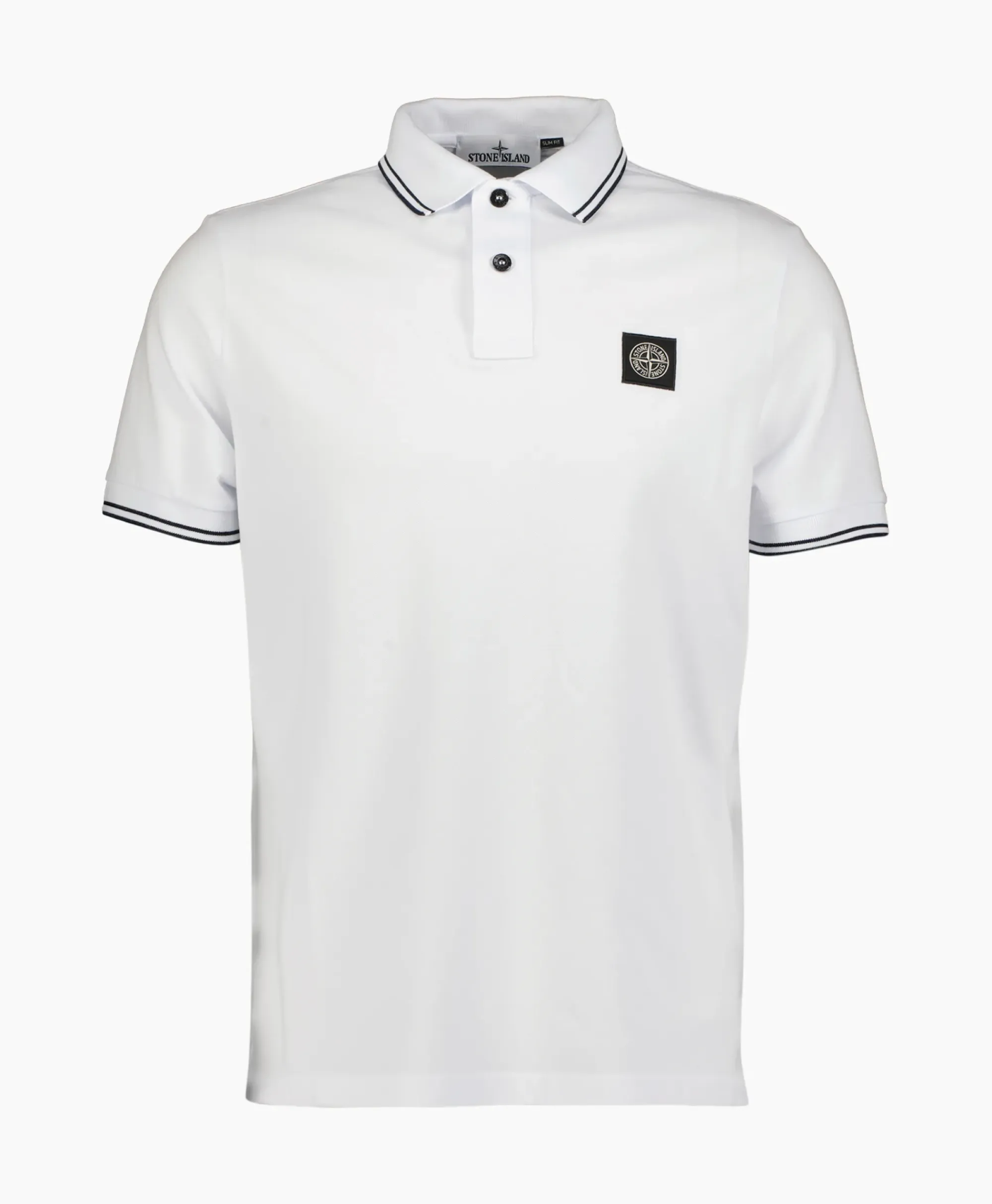 Polo's^Stone Island Polo 2Sc18 Wit